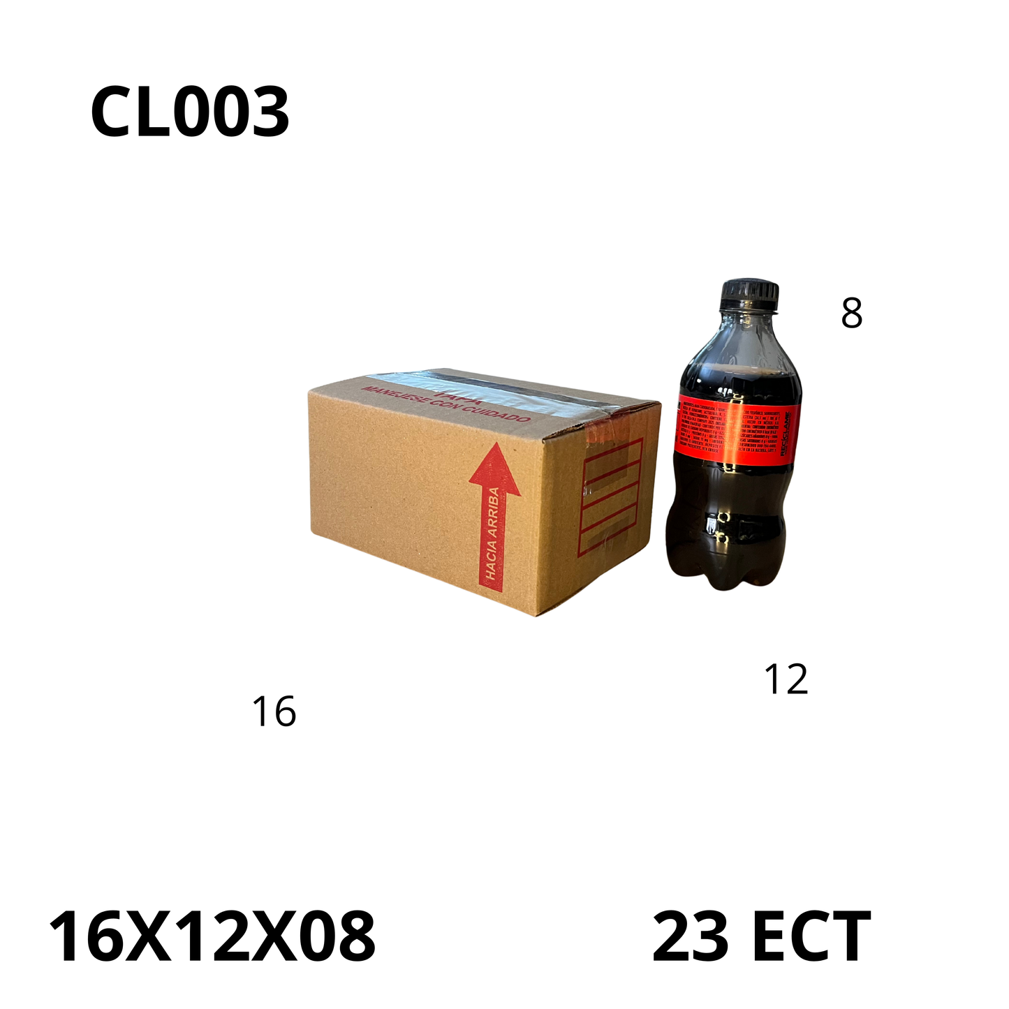Caja Pegada Extra Chica de Cartón Corrugado Sencillo Kraft 16X12X08 cm 23 ECT - 25 piezas por paquete, perfectas para envíos pequeños, regalos y almacenamiento de objetos delicados. Ofrecen protección, resistencia y excelente precio.