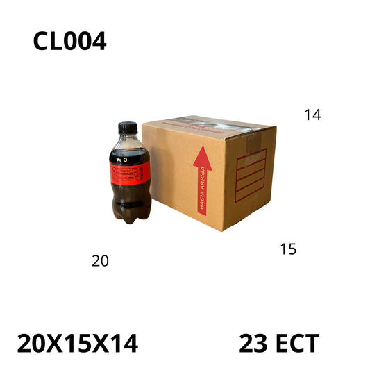 Caja Pegada Chica de Cartón Corrugado Sencillo Kraft 20X15X14 cm 23 ECT - 25 piezas por paquete, perfectas para envíos pequeños, almacenamiento y organización. Máxima protección y calidad al mejor precio.