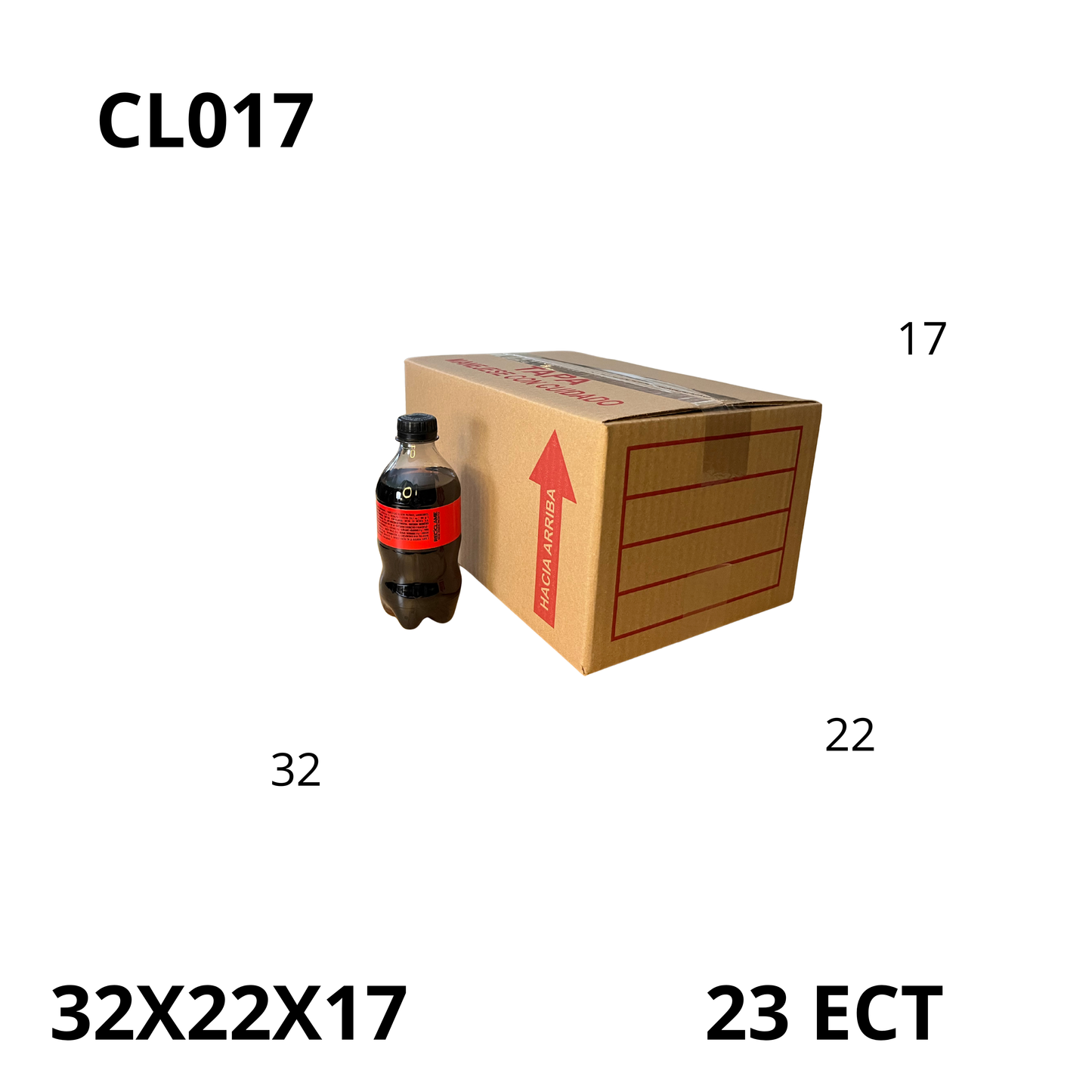 Caja Pegada Mediana de Cartón Corrugado Sencillo Kraft 32X22X17 cm 23 ECT - 25 piezas por paquete, perfectas para envíos, almacenamiento y mudanzas. Ofrecen protección, resistencia y excelente precio.